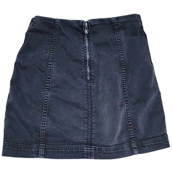 FP Free People Black Mini Skirt - Picture 4 of 5